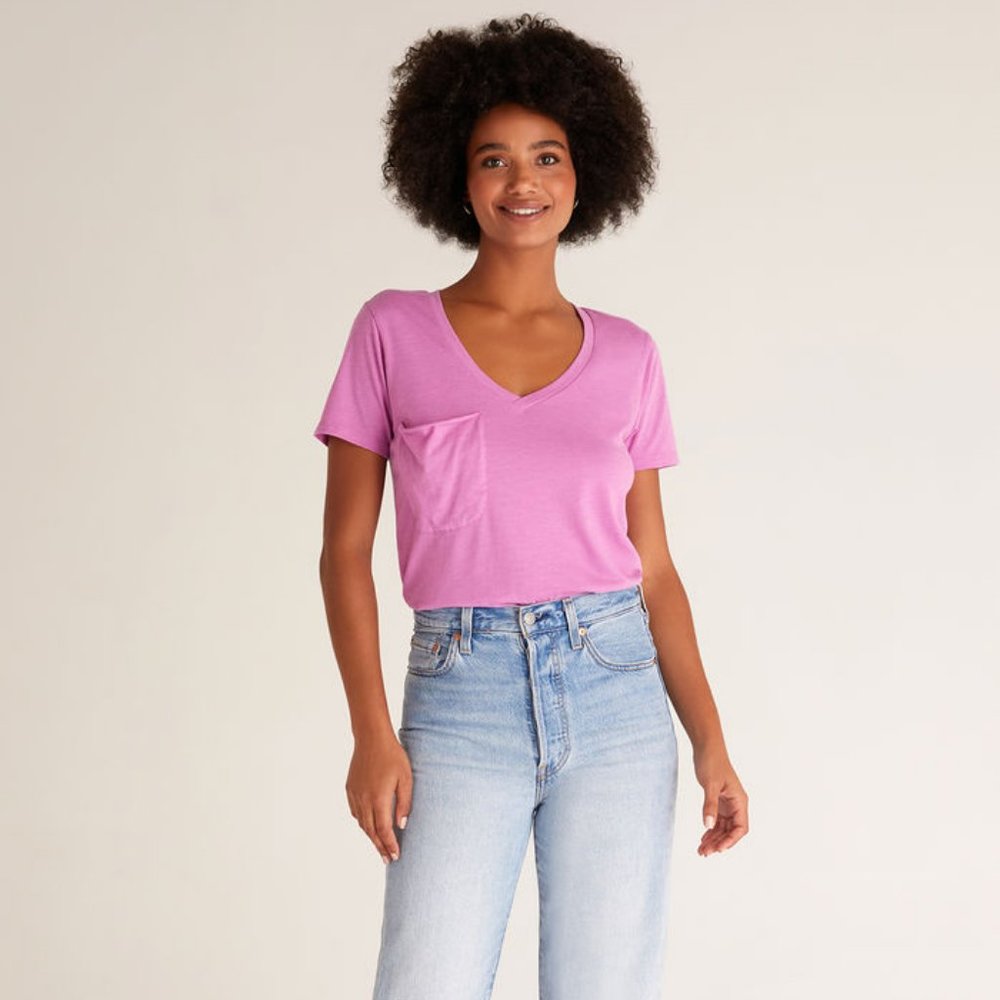 Pocket Tee Wild Dahlia